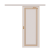 Розсувні двері Elegante з масиву вільхи - Фото 2